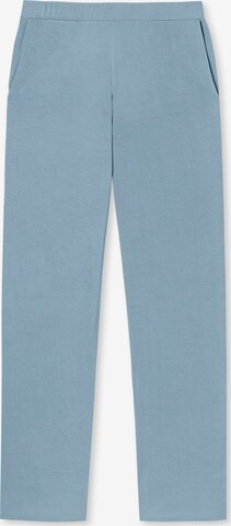 Pantalon de pyjama 'Mix+Relax' SCHIESSER en bleu : devant