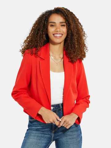 Threadbare Blazer 'Comptan' in Red: front