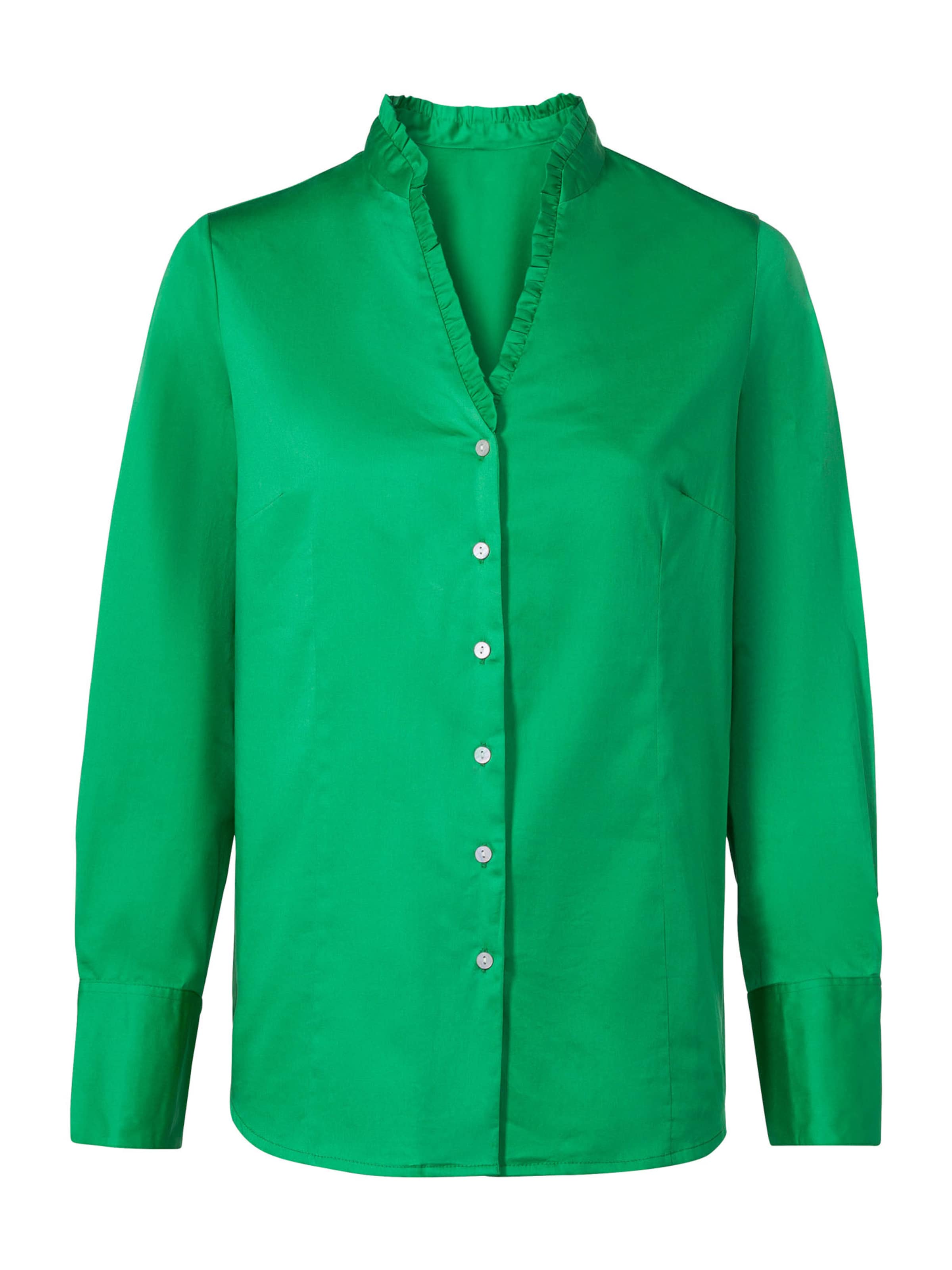 heine Μπλούζα σε πράσινο: μπροστά