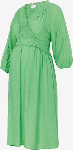 MAMALICIOUS Dress 'Peace' in Green: front
