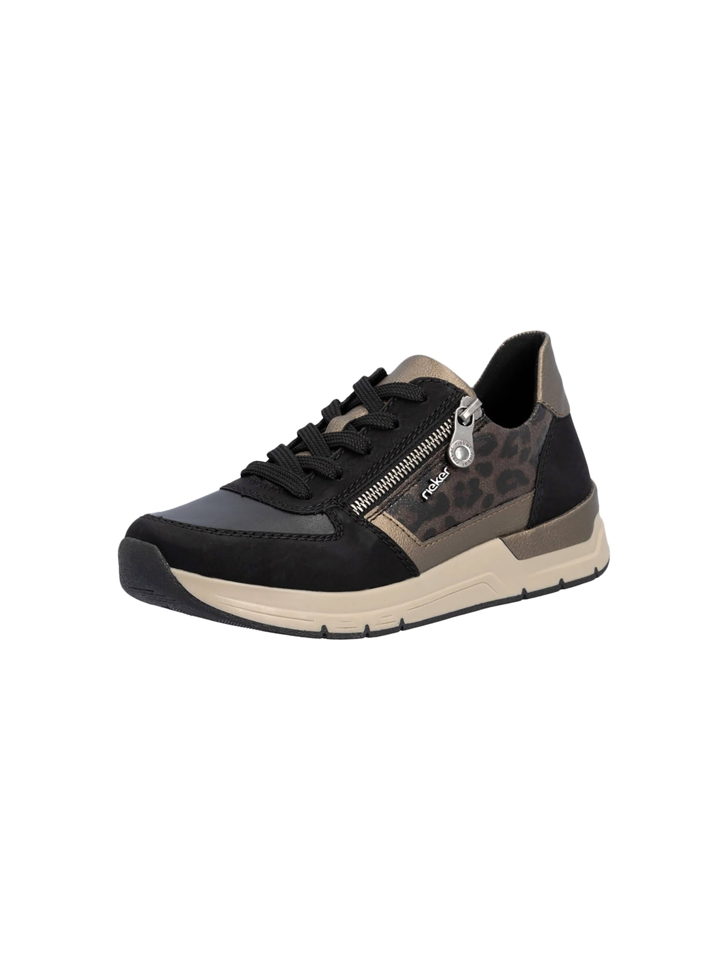 Scarpa stringata sportiva di Rieker in nero
