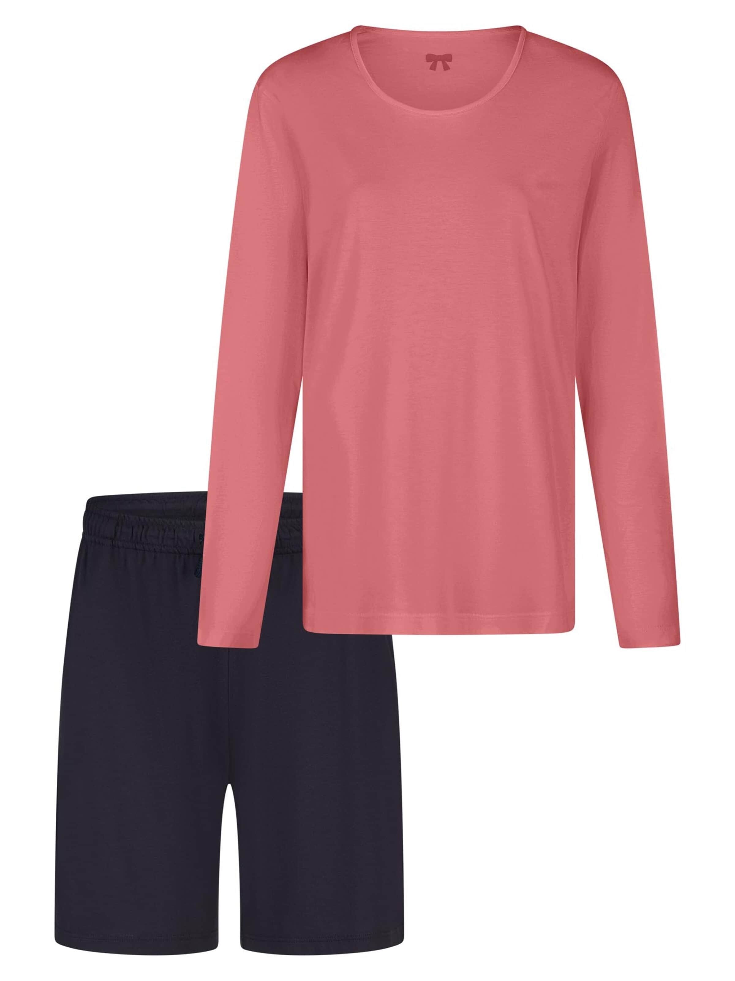 Ammann Pyjama 'Mix & Match' in Roze: voorkant