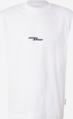 T-Shirt 'JCOSAGO' JACK & JONES en blanc : devant