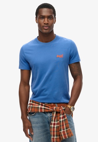 Superdry Shirt in Blauw: voorkant