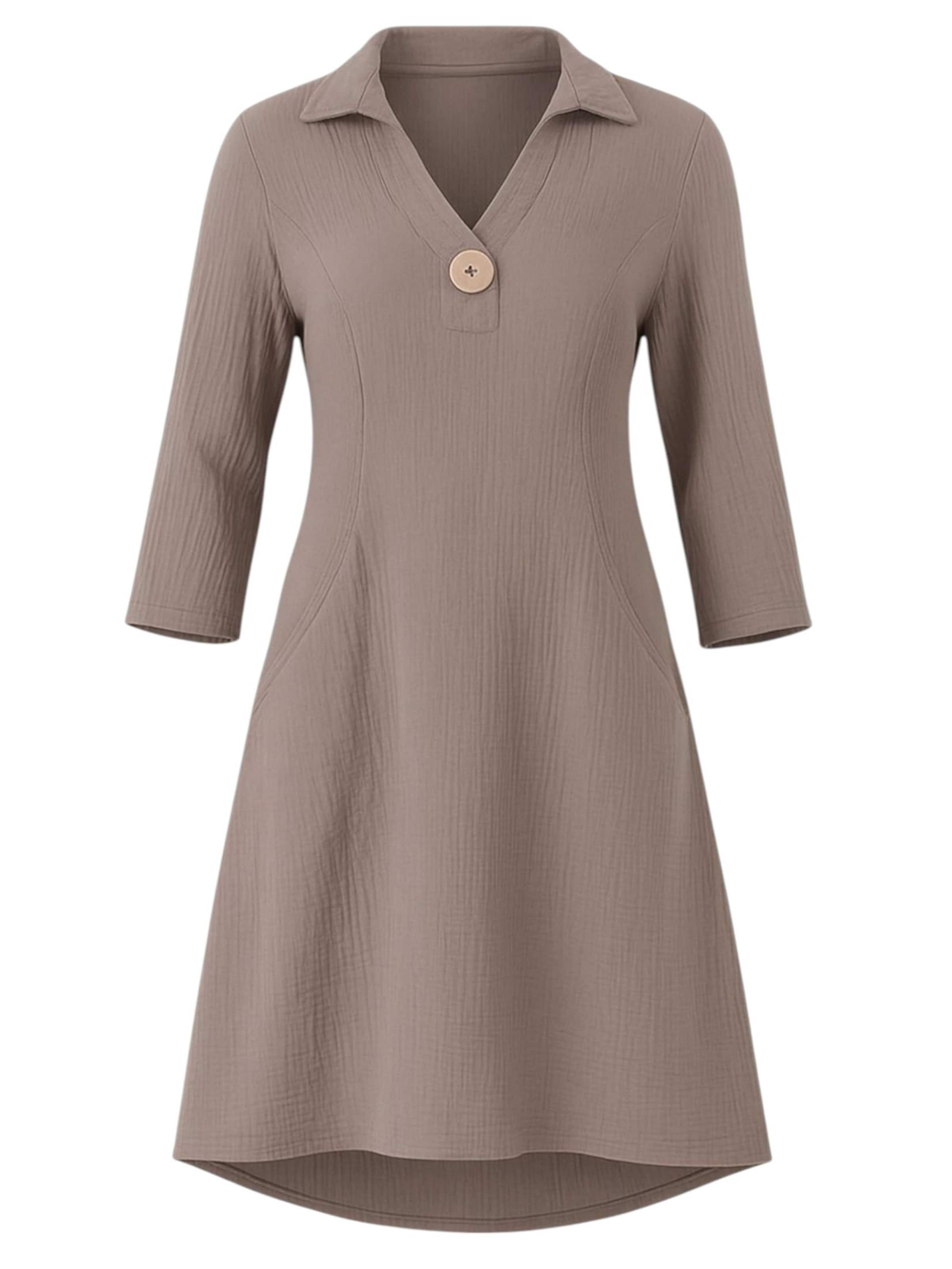 WENOR - Vestido de verano 'LUMA' en beige: frente