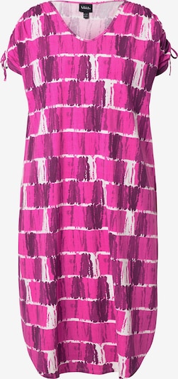 Ulla Popken Mekko värissä vaaleanpunainen / tumma pinkki / valkoinen, Tuotenäkymä