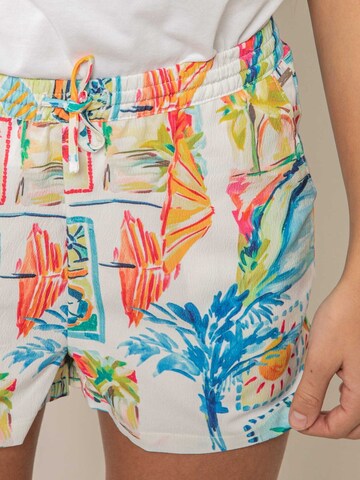 Regular Pantalon 'Holiday' Deeluxe en mélange de couleurs