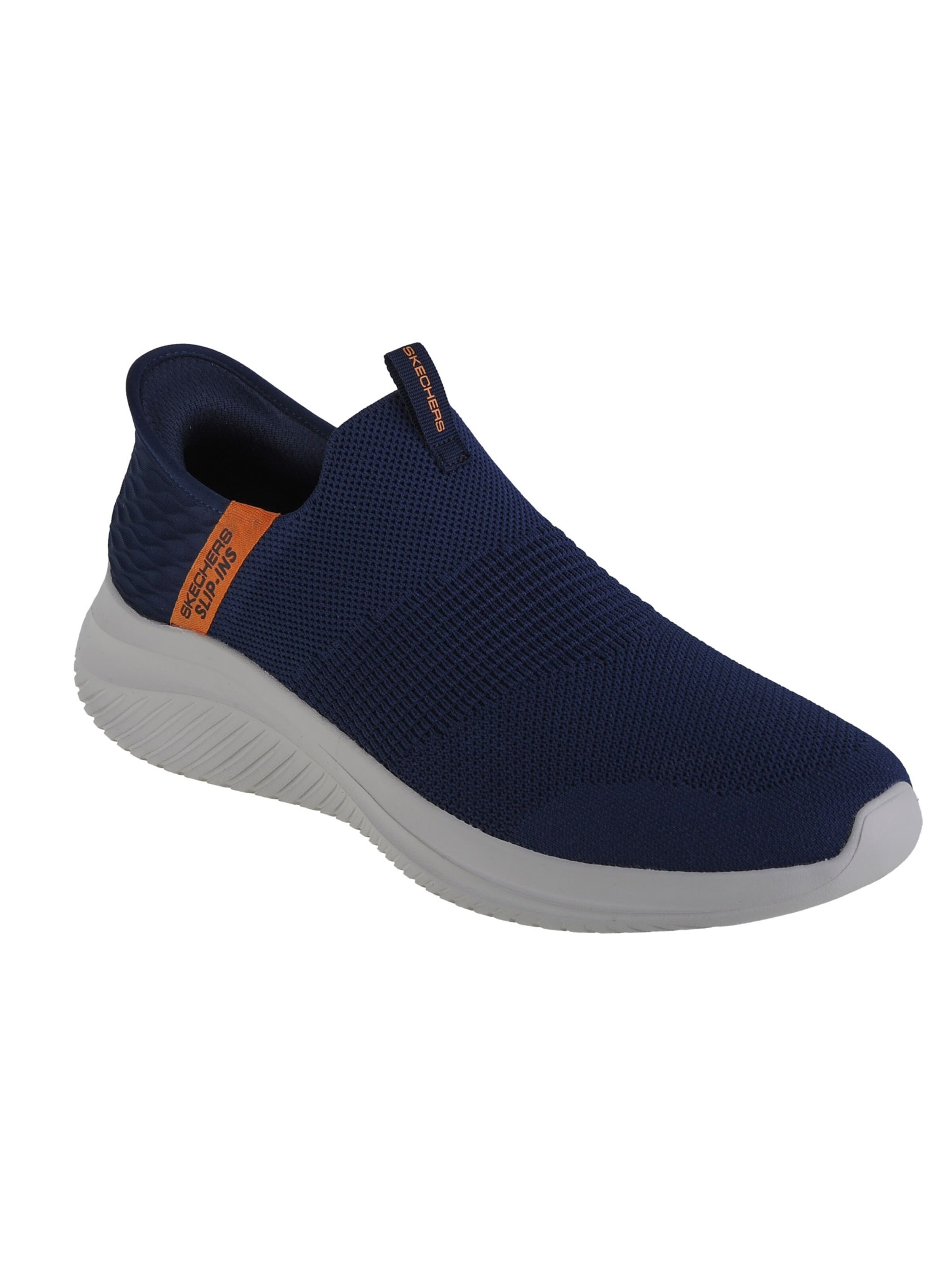 Slip on SKECHERS en bleu : devant