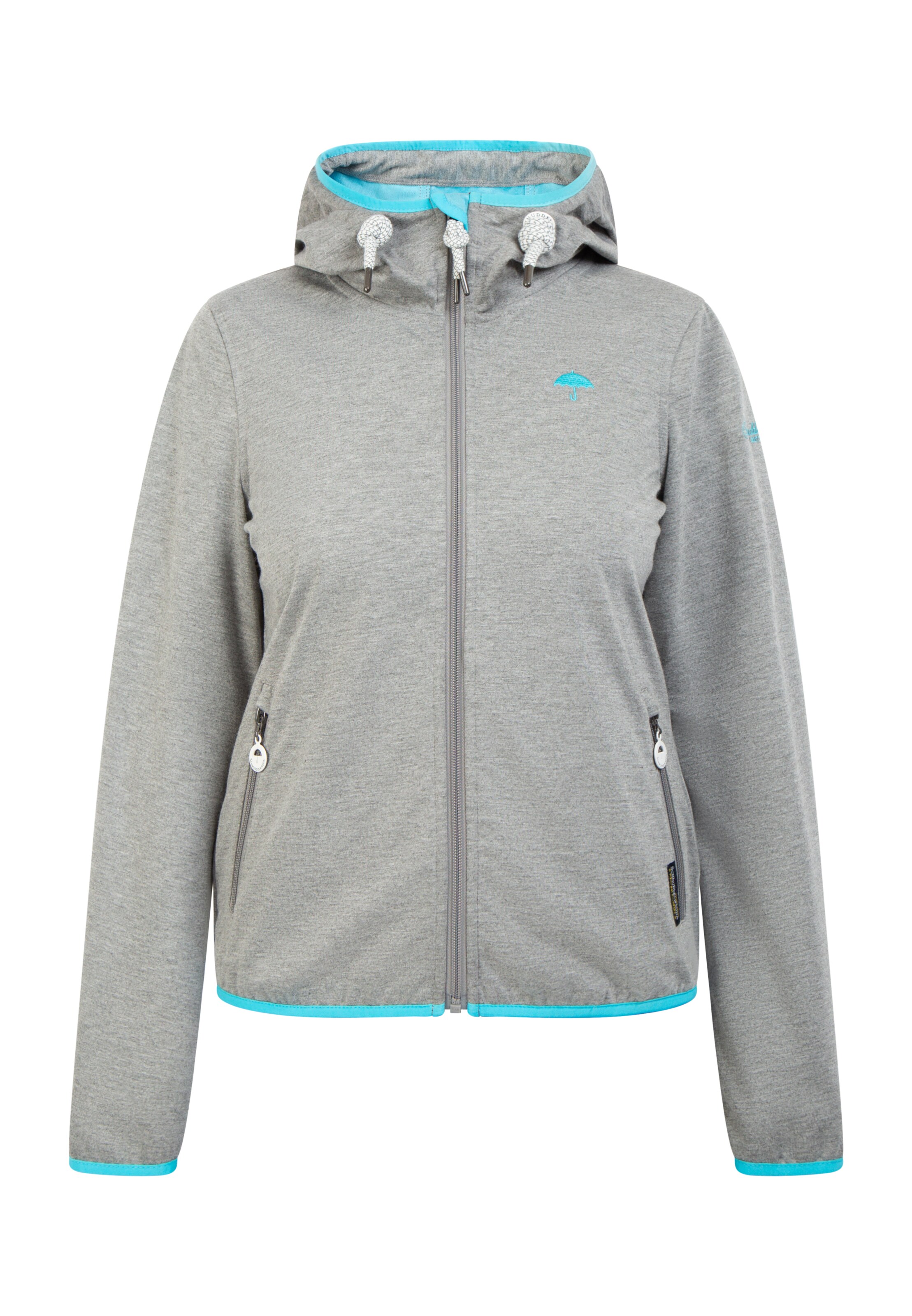 Schmuddelwedda Functionele jas in Grijs: voorkant