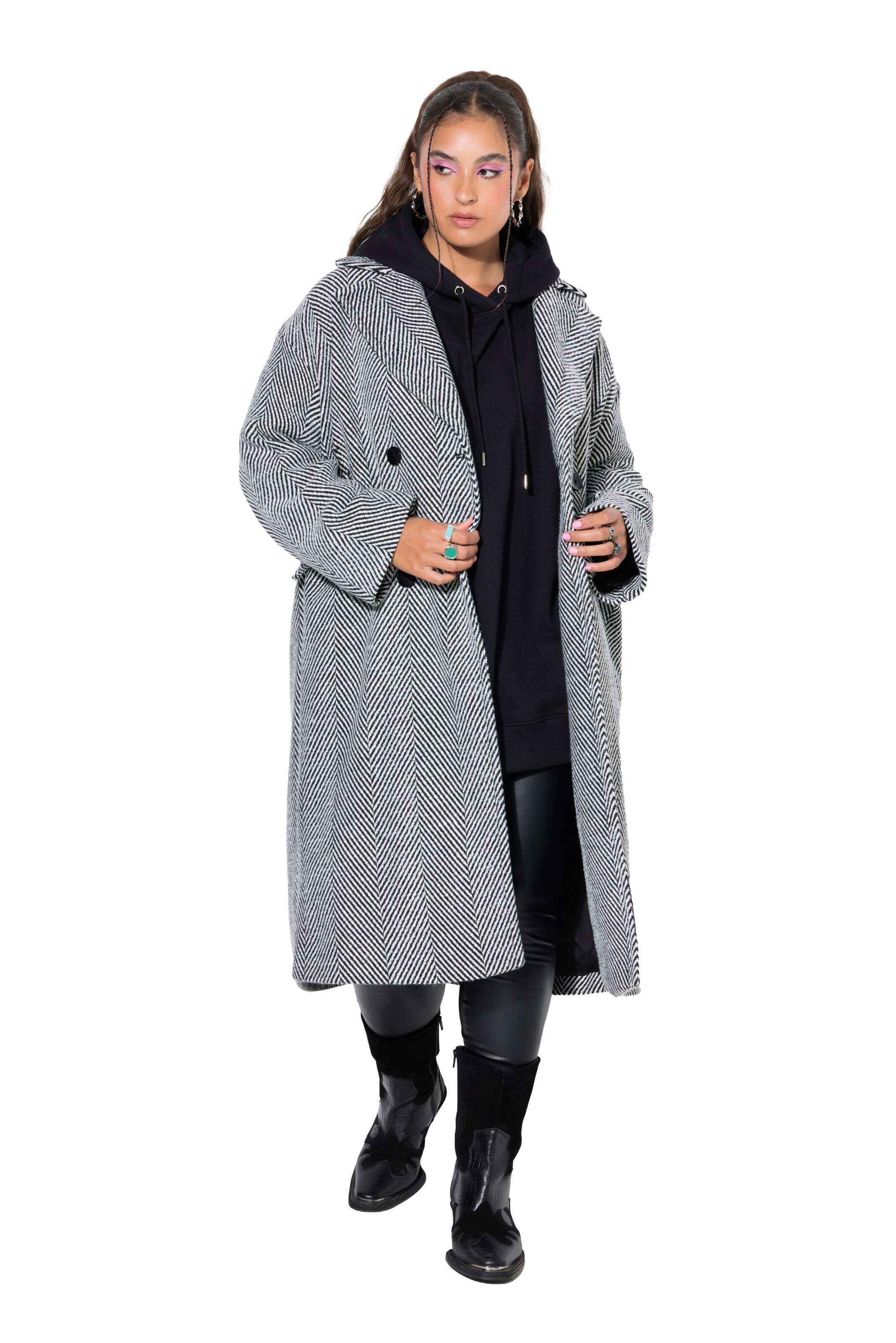 Studio Untold Between-seasons coat in Grey