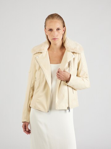 GUESS Tussenjas 'New Olivia' in Beige: voorkant