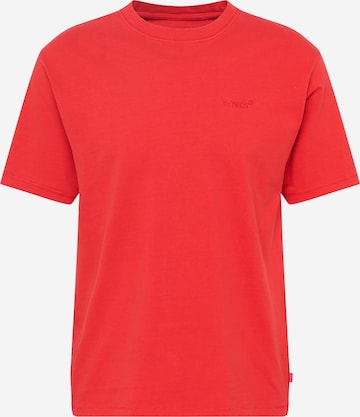 T-Shirt 'RED TAB' LEVI'S ® en rouge : devant