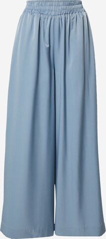 ABOUT YOU x Laura Giurcanu Wide leg Trousers 'Melis' in Blue: front