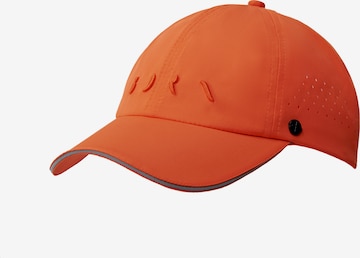 Born Living Yoga Cap ' Deckel ' in Orange: front