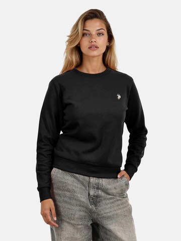 U.S. POLO ASSN. Sweatshirt in Black: front