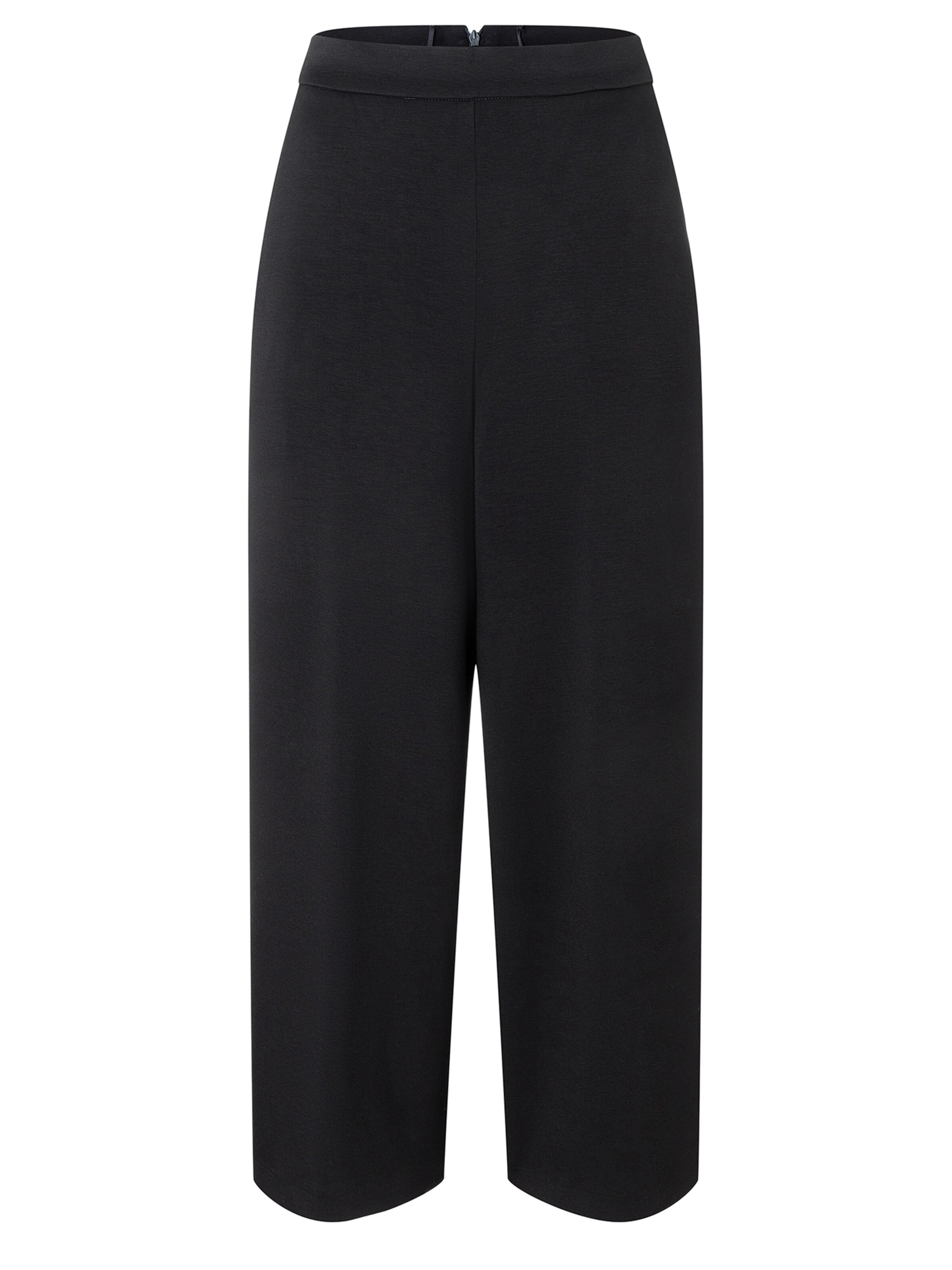 Ana Alcazar Wide leg Trousers ' Sistea ' in Black: front