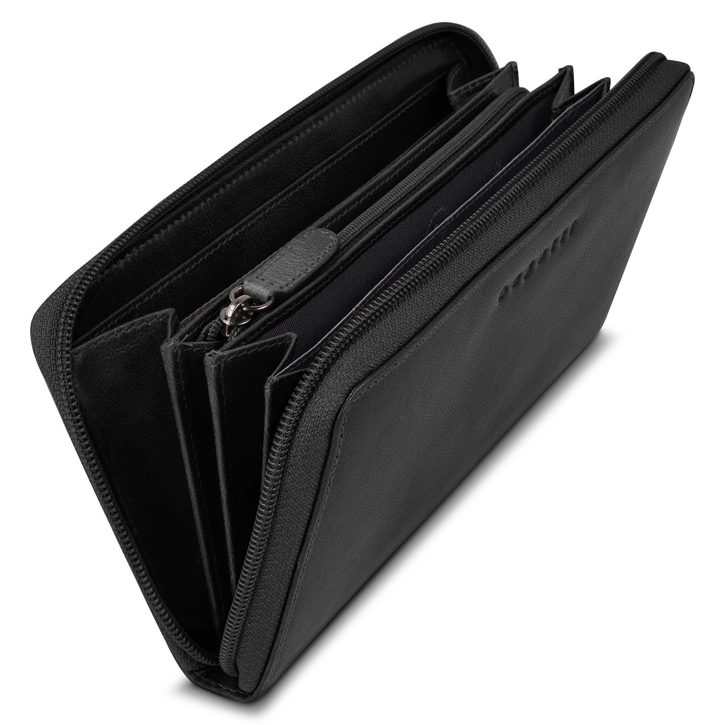 bugatti Portemonnaie 'Valencia ' in Schwarz