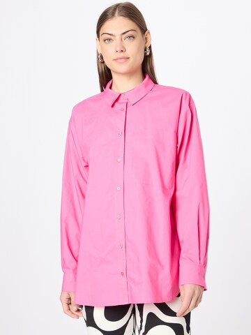 modström Blouse 'Tapir' in Roze: voorkant