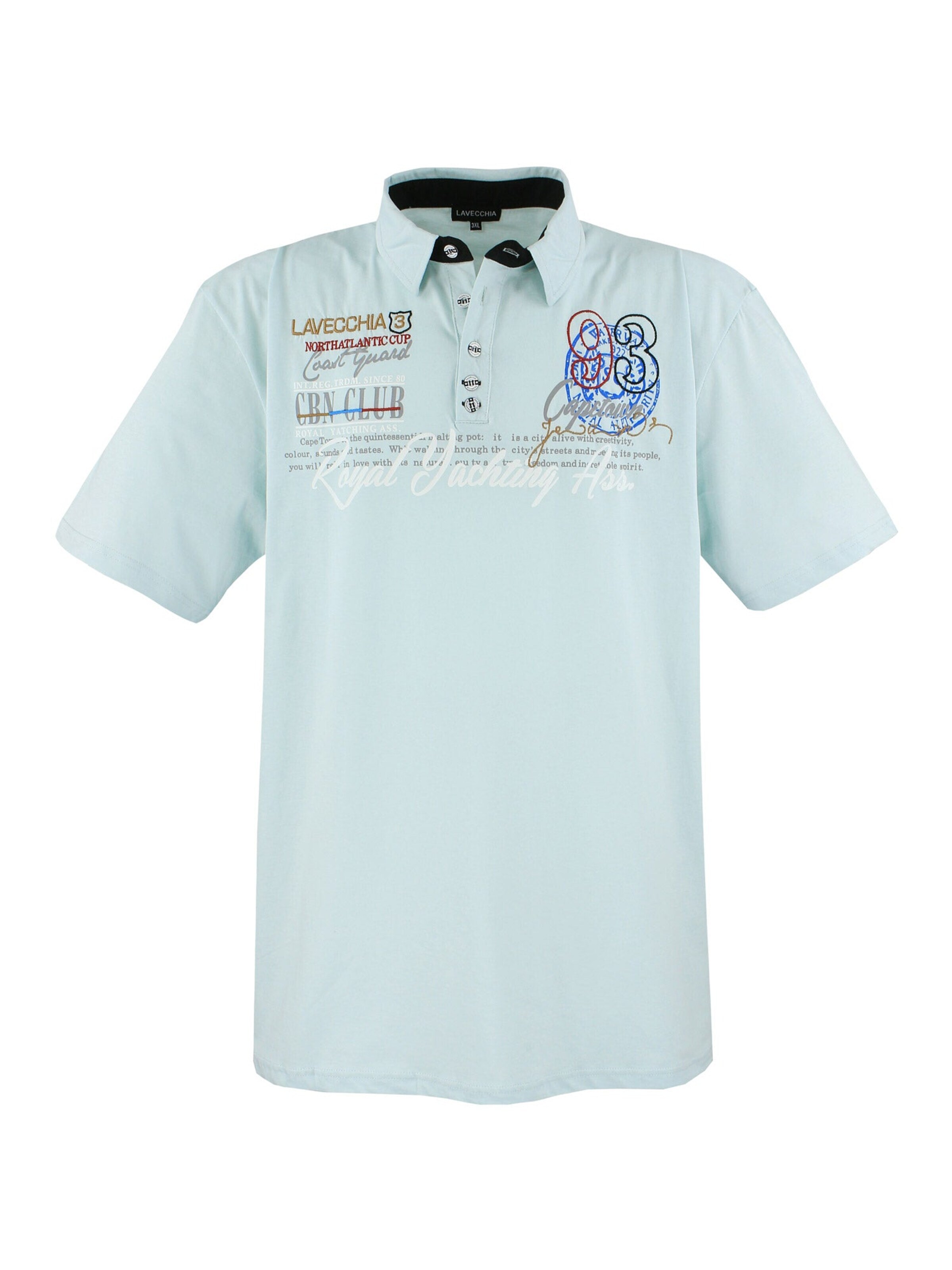 Lavecchia T-shirt 'LV-4688 Übergrößen' i grön