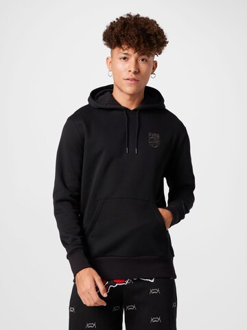 PUMA Sport sweatshirt 'Booster' i svart: framsida