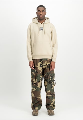 ALPHA INDUSTRIES Mikina - Béžová