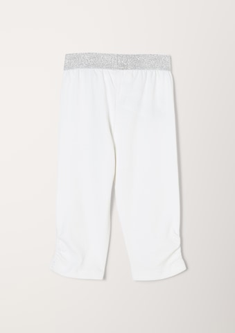 Regular Leggings 'Capri' s.Oliver en blanc