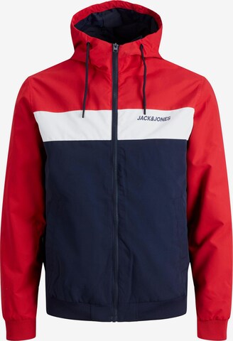 JACK & JONES Between-Season Jacket 'Rush' in Blue: front