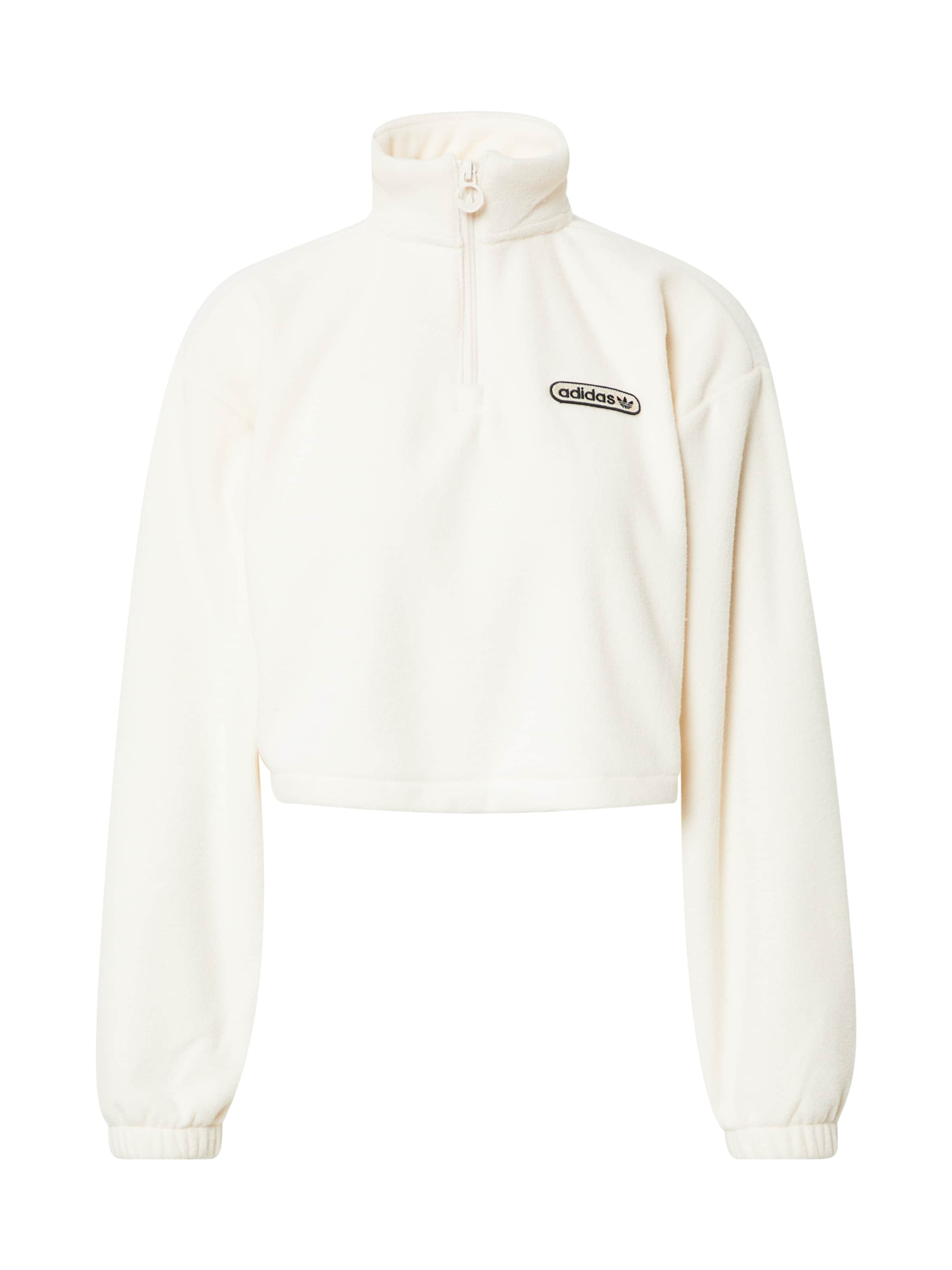 ADIDAS ORIGINALS Sweater in White: front