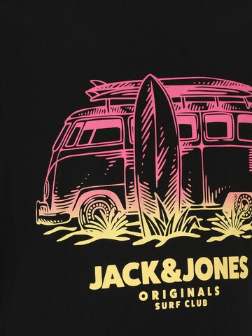 T-Shirt 'ARUBA' Jack & Jones Plus en noir