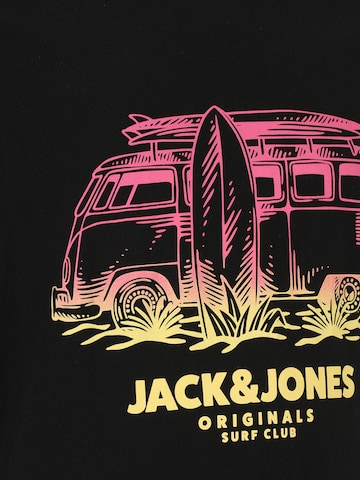 Jack & Jones Plus Футболка 'ARUBA' в Черный