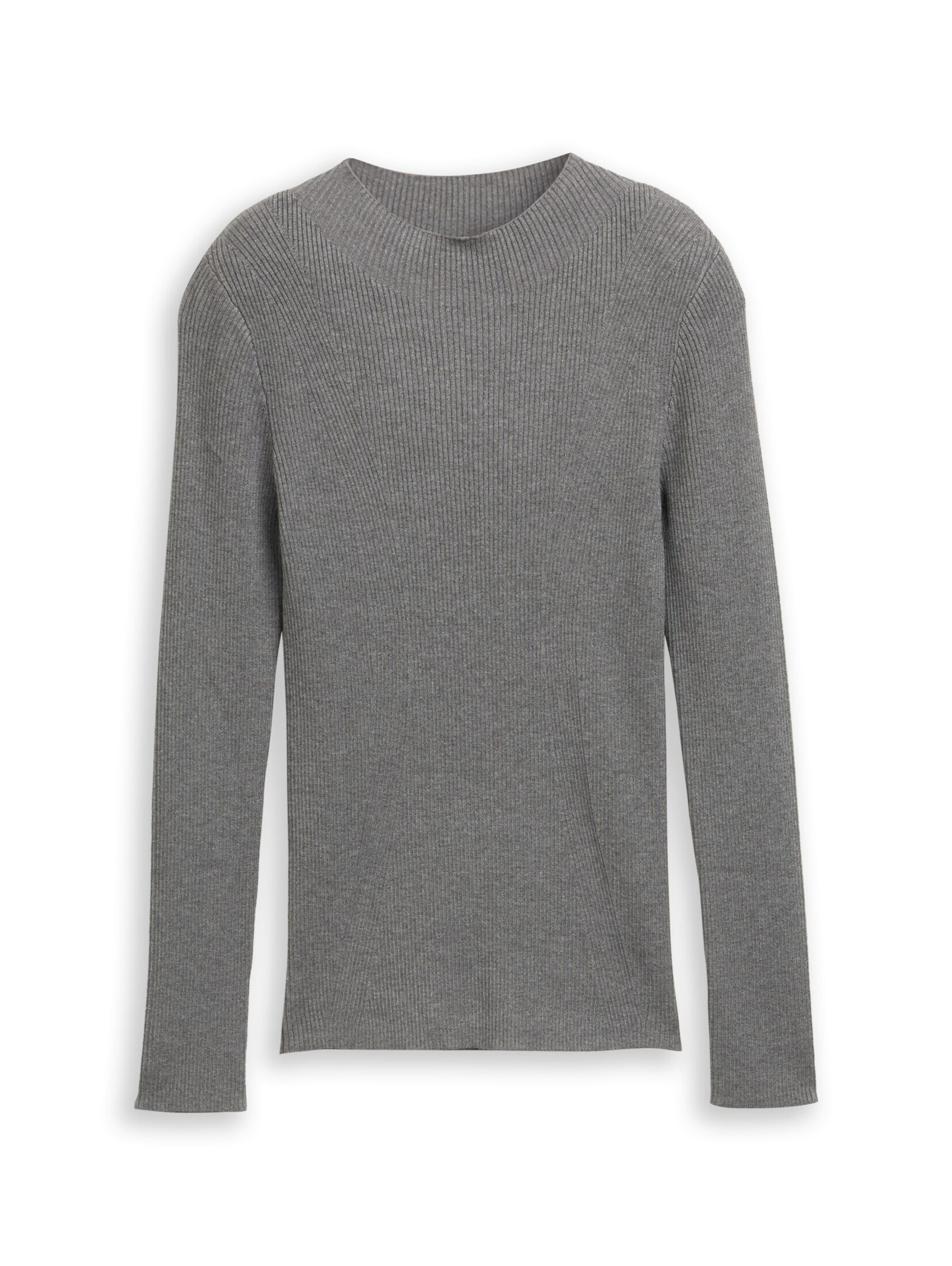 TOM TAILOR DENIM Pullover in grau, Produktansicht