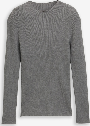TOM TAILOR DENIM Pullover in Grau: Vorderseite