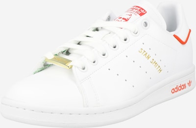 ADIDAS ORIGINALS Sneakers laag 'Stan Smith' in de kleur Goud / Lichtrood / Wit, Productweergave