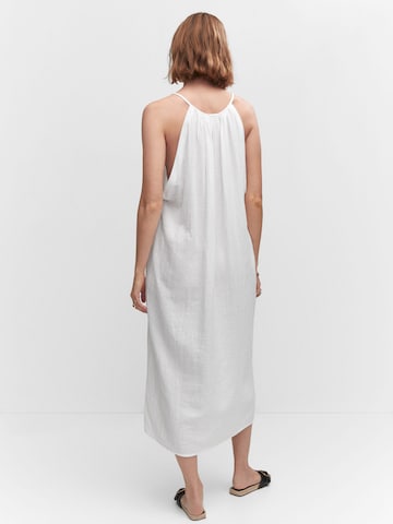 MANGO Letní šaty 'Tarifa' – bílá