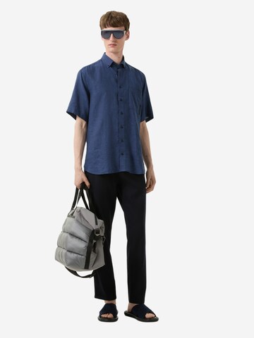 BOGNER Regular Chinohose 'Riley' in Blau
