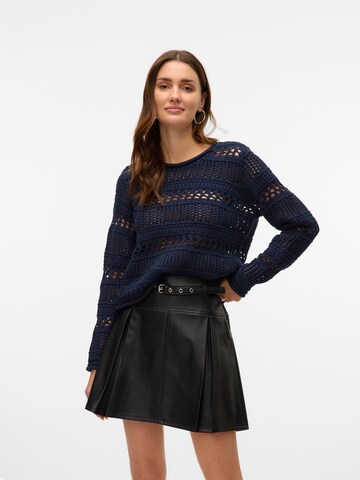 VERO MODA Свитер 'VMMADAGASCAR' в Синий: спереди