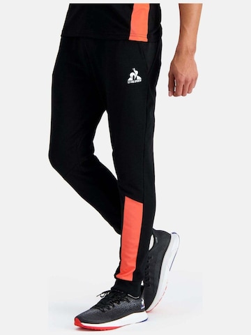 LE COQ SPORTIF Regular Sporthose 'Le Coq Sportif Training Sp Pant Regular No2 M'‌‌‌‌‌‌‌‌‌ in Schwarz