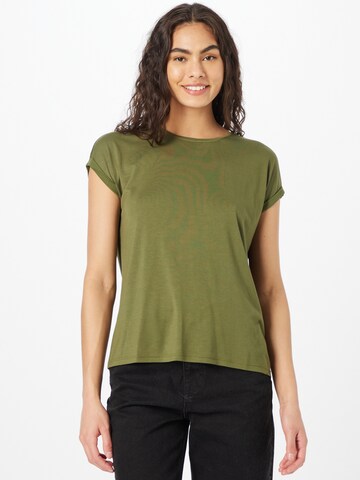 T-shirt TOM TAILOR DENIM en vert : devant