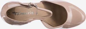 TAMARIS - Zapatos con plataforma en beige