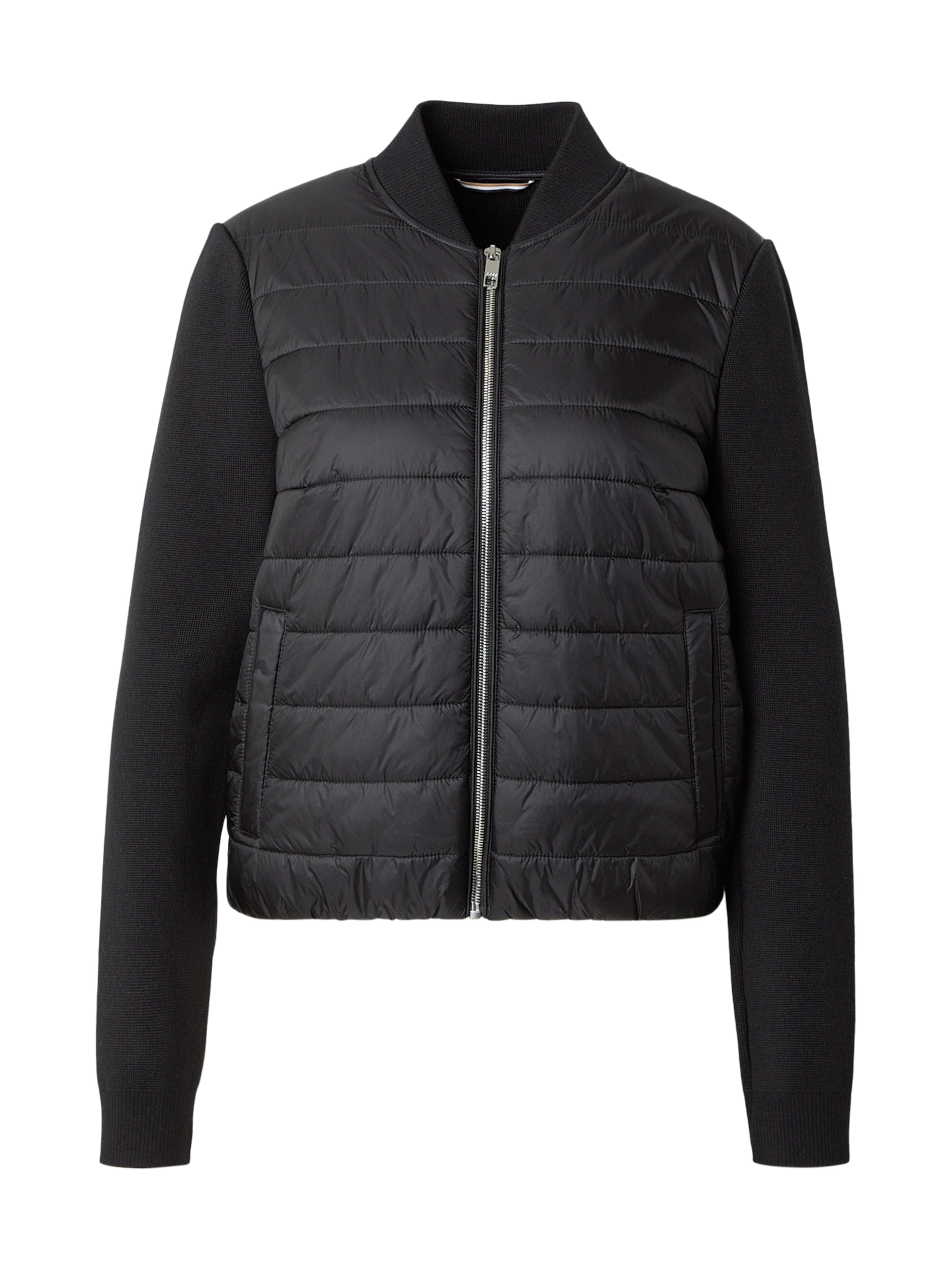 Veste mi-saison 'Pidina' BOSS en noir : devant