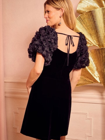 love & roses - Vestido en negro