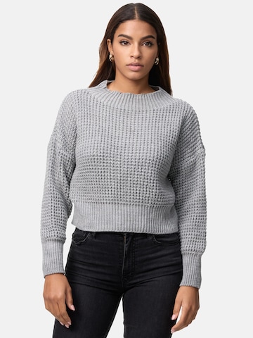 Elara Pullover in Grau: Vorderseite