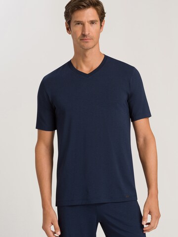 T-Shirt ' Casuals ' Hanro en bleu : devant