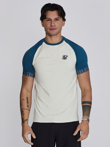 SikSilk T-Shirt in Beige: Vorderseite