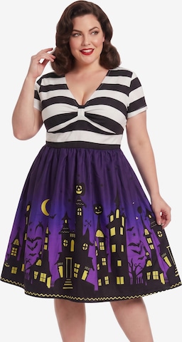 MEETWEE Oversized dress in Purple: front