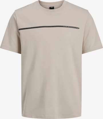 Maglietta 'JCOFusion' di JACK & JONES in beige: frontale