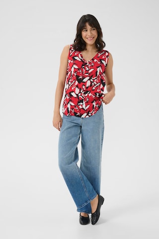 Camicia da donna 'KAAmber' di Kaffe in rosso