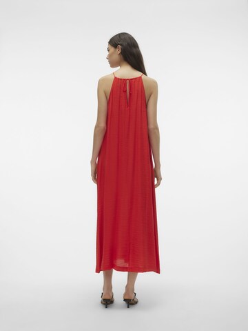 VERO MODA Jurk in Rood