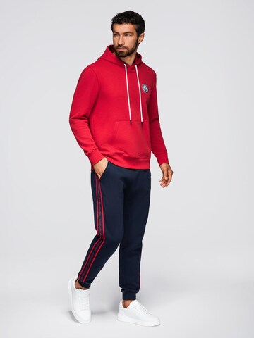 Regular Pantalon Ombre en bleu