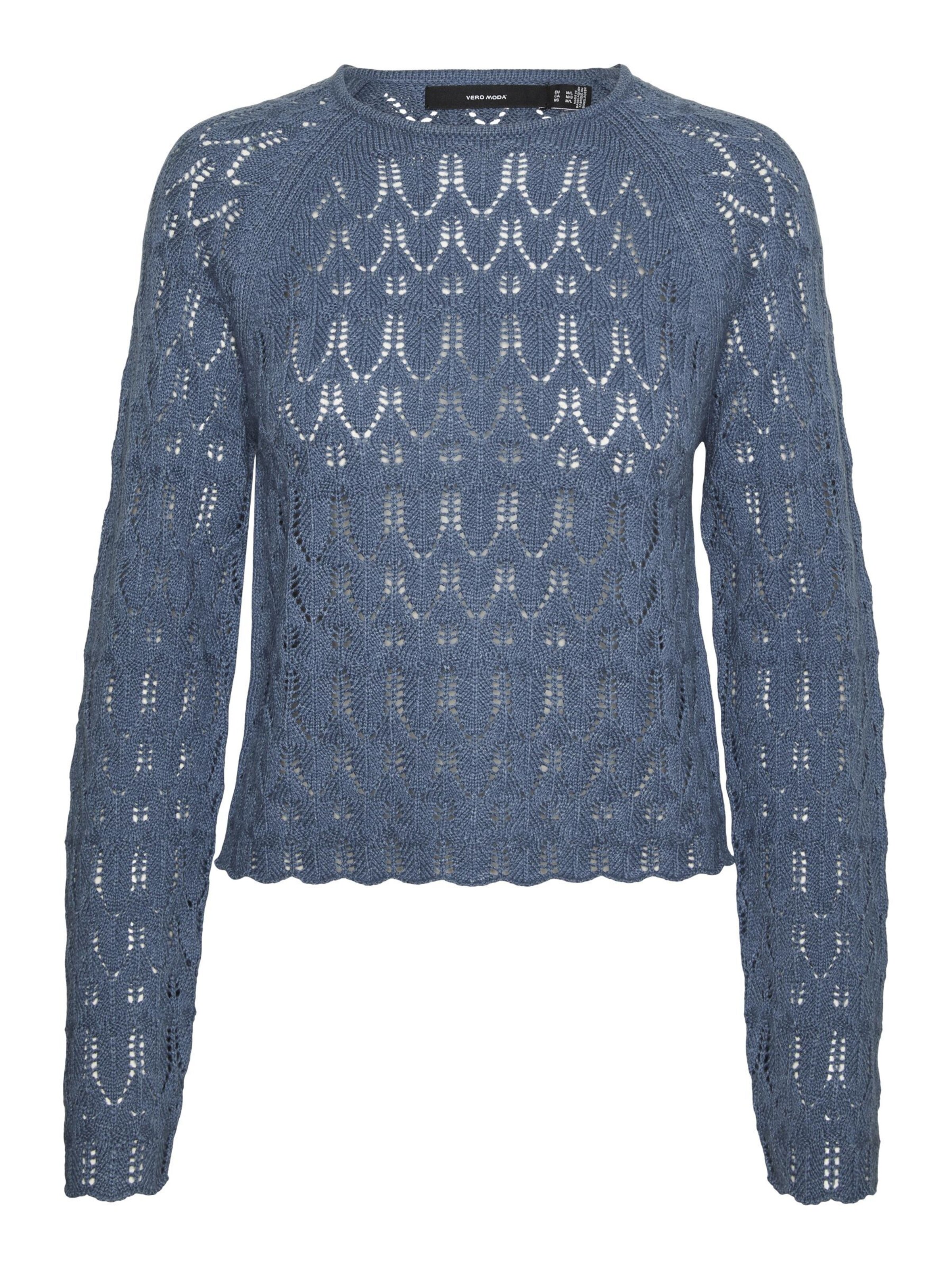 VERO MODA Sweater in Blue: front